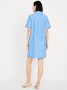 button-down mini shirt dress