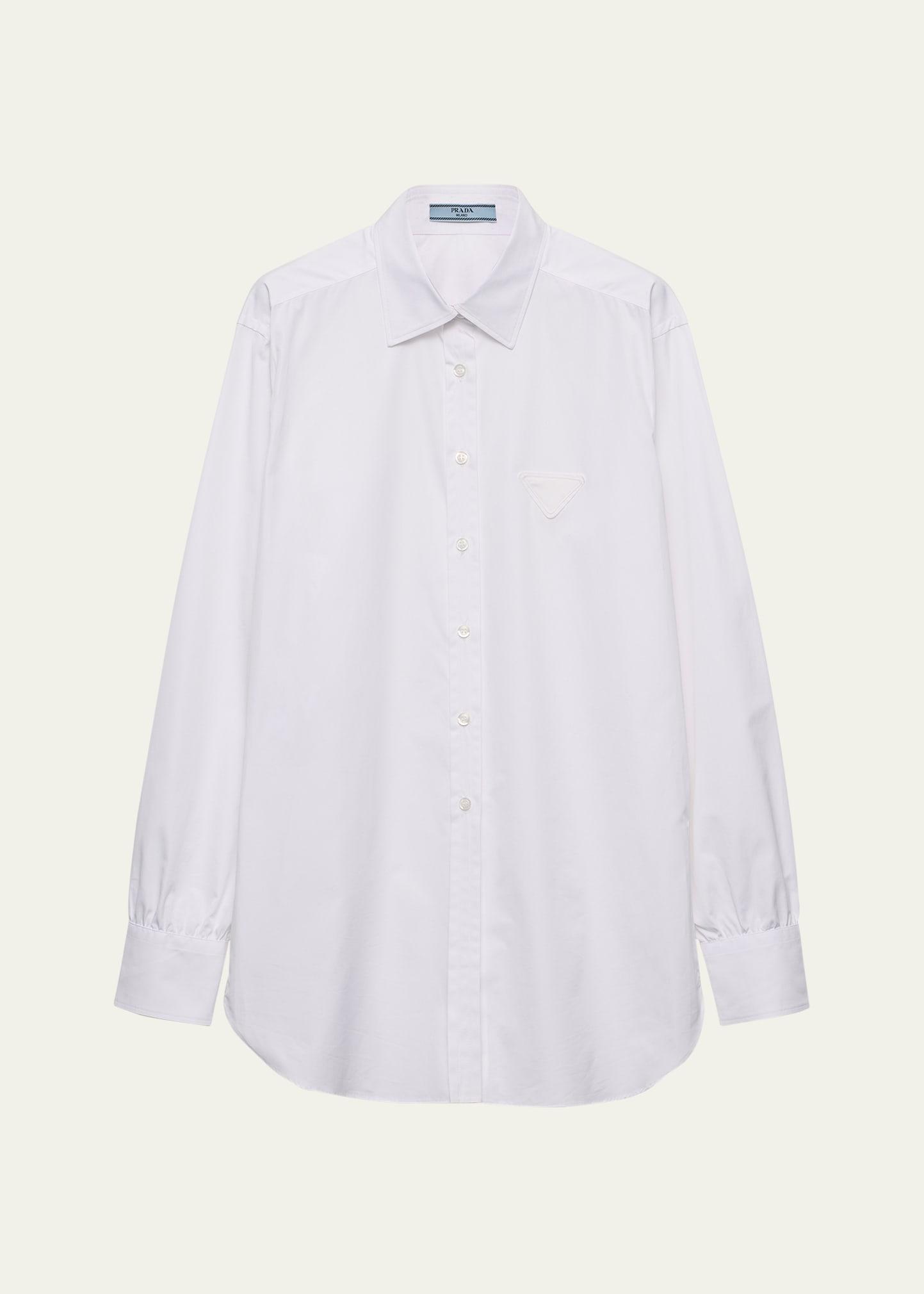 button down poplin shirt