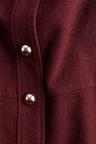 button-front dress