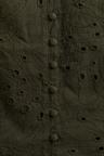button-front eyelet embroidery dress
