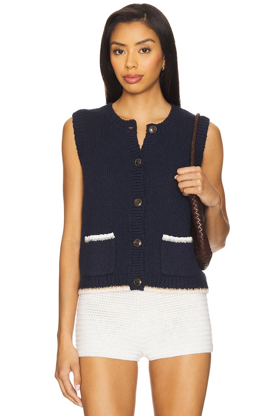 button front vest top