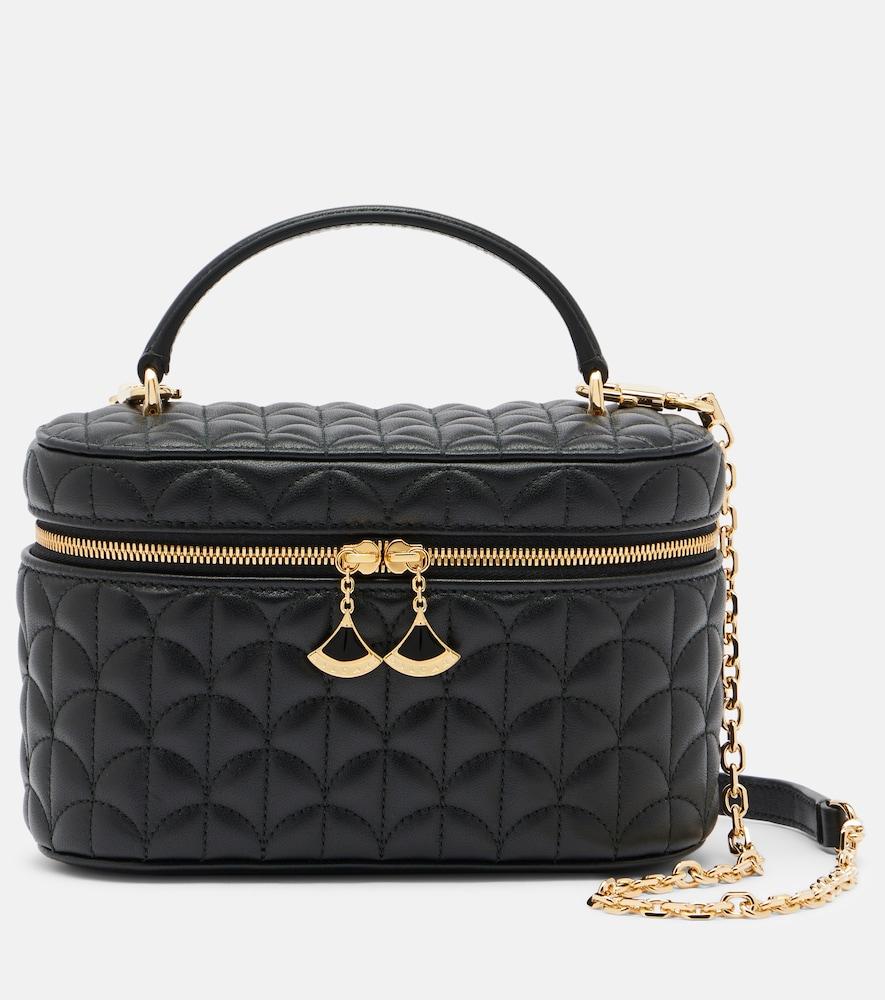 bvlgari divas' dream small leather vanity bag