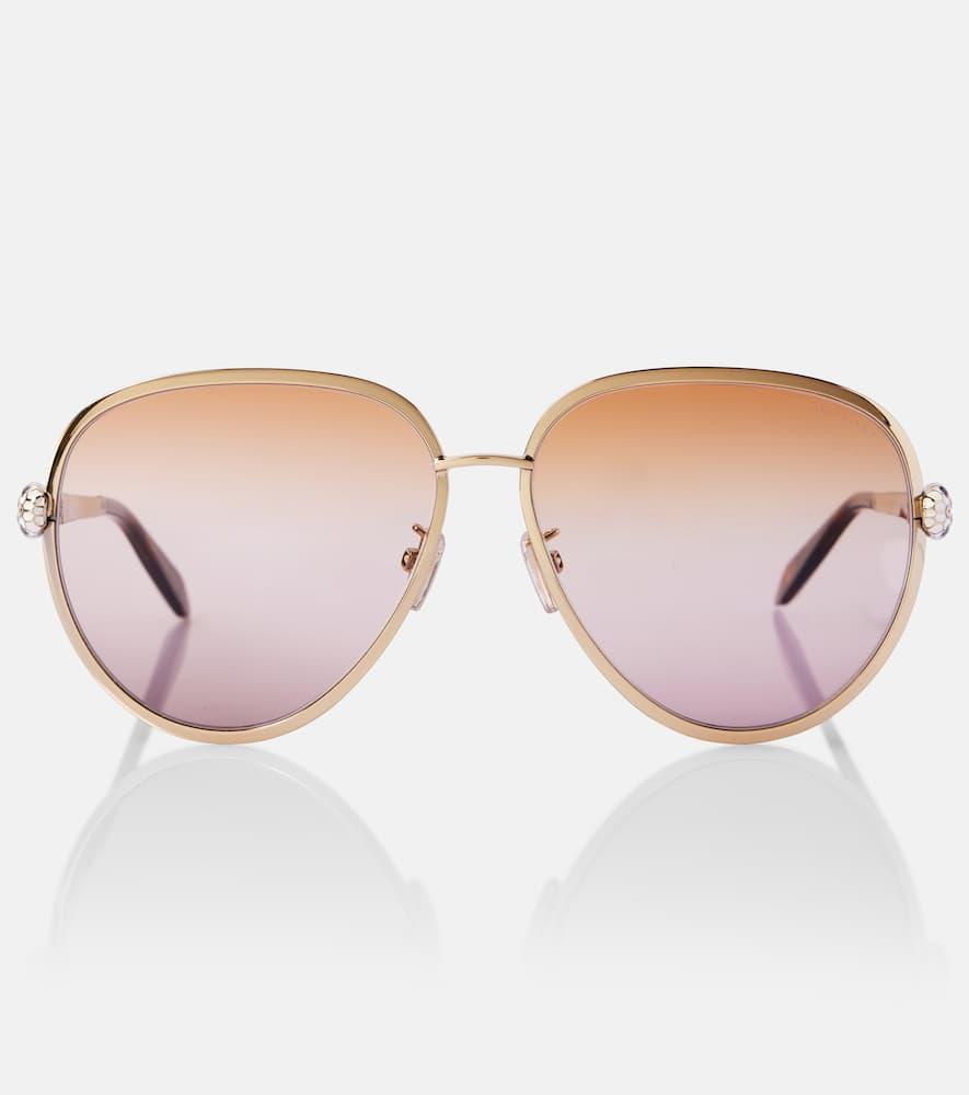 bvlgari serpenti forever aviator sunglasses