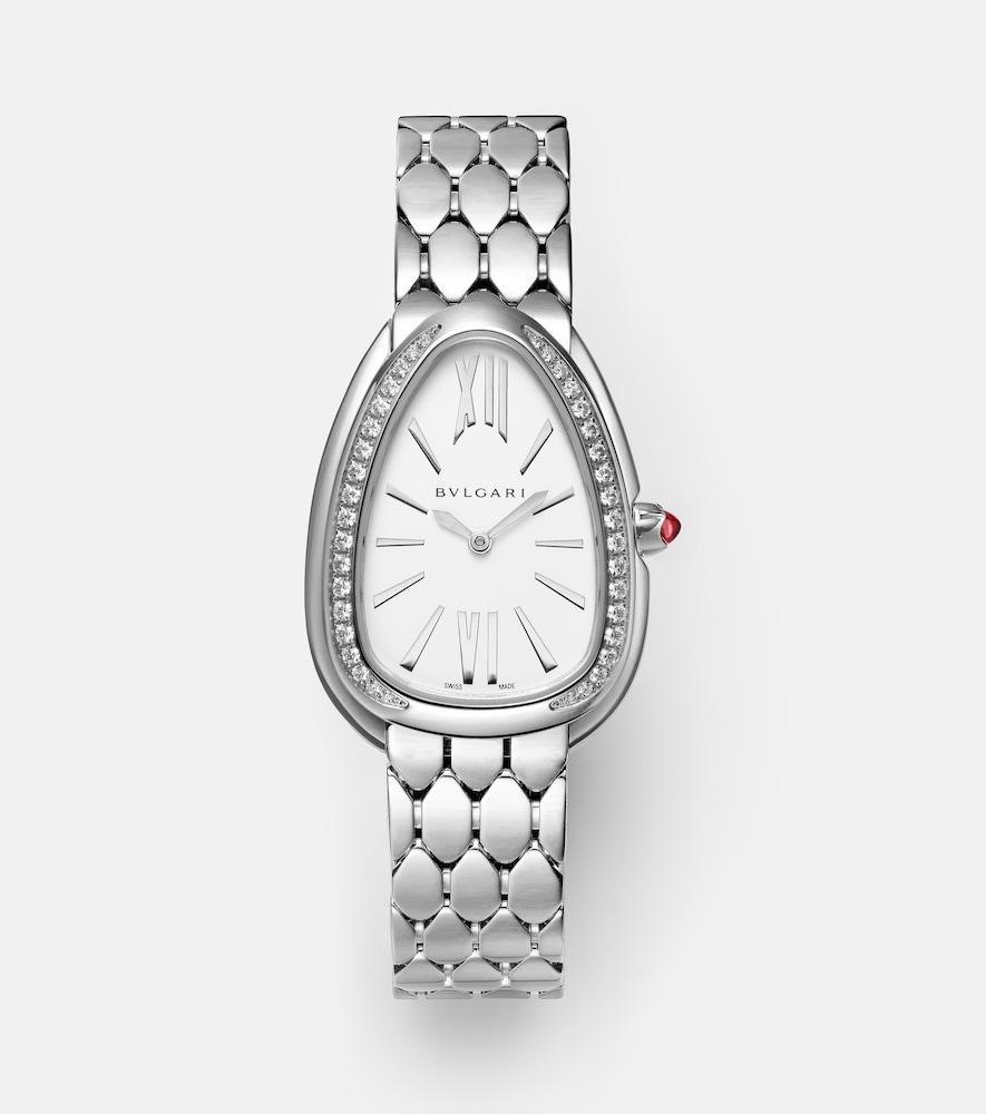 bvlgari serpenti seduttori watch with diamonds