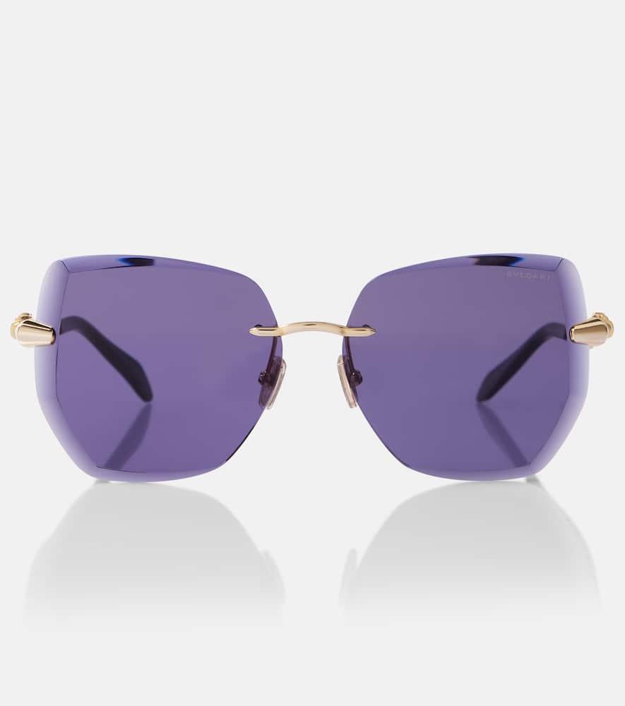 bvlgari serpenti viper oversized sunglasses