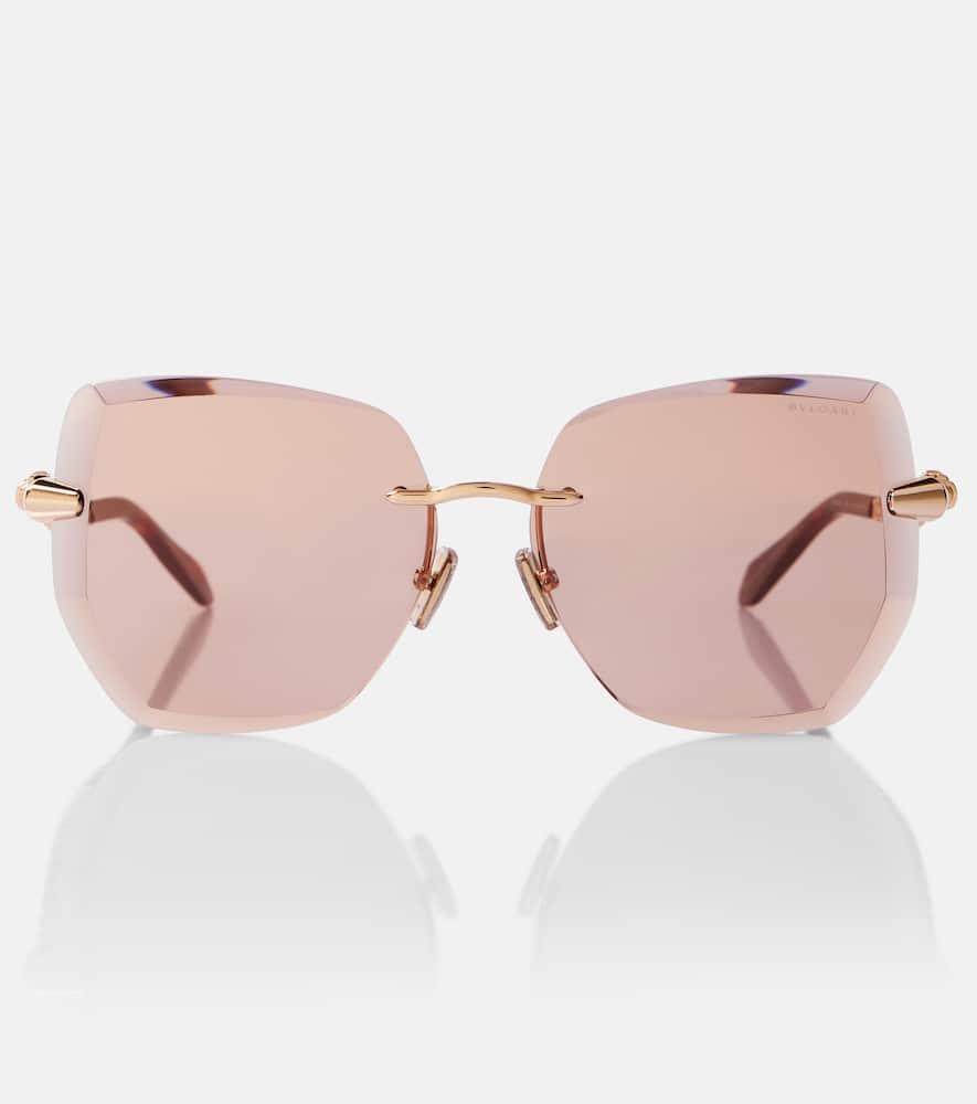 bvlgari serpenti viper oversized sunglasses