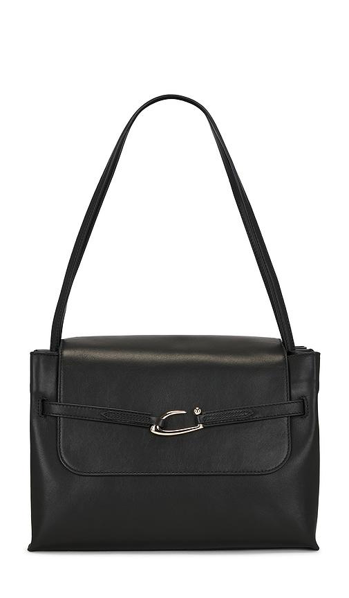 by far cora shoulder bag in black.