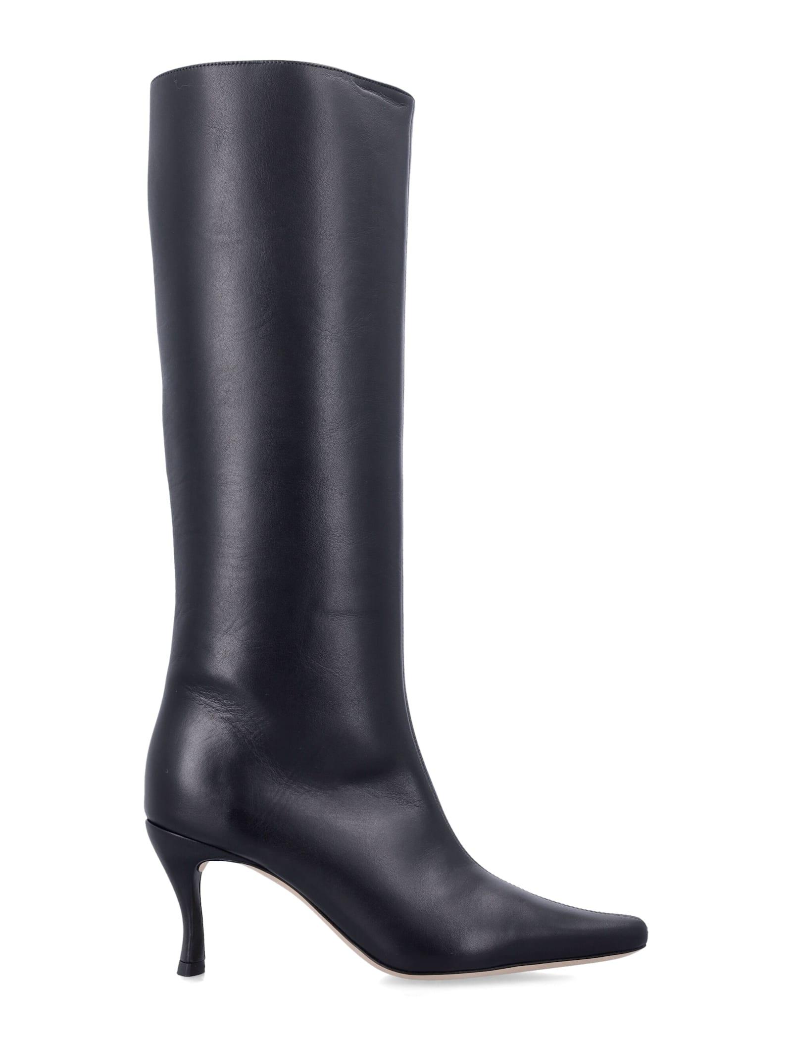 by far stevie 42 white leather boots