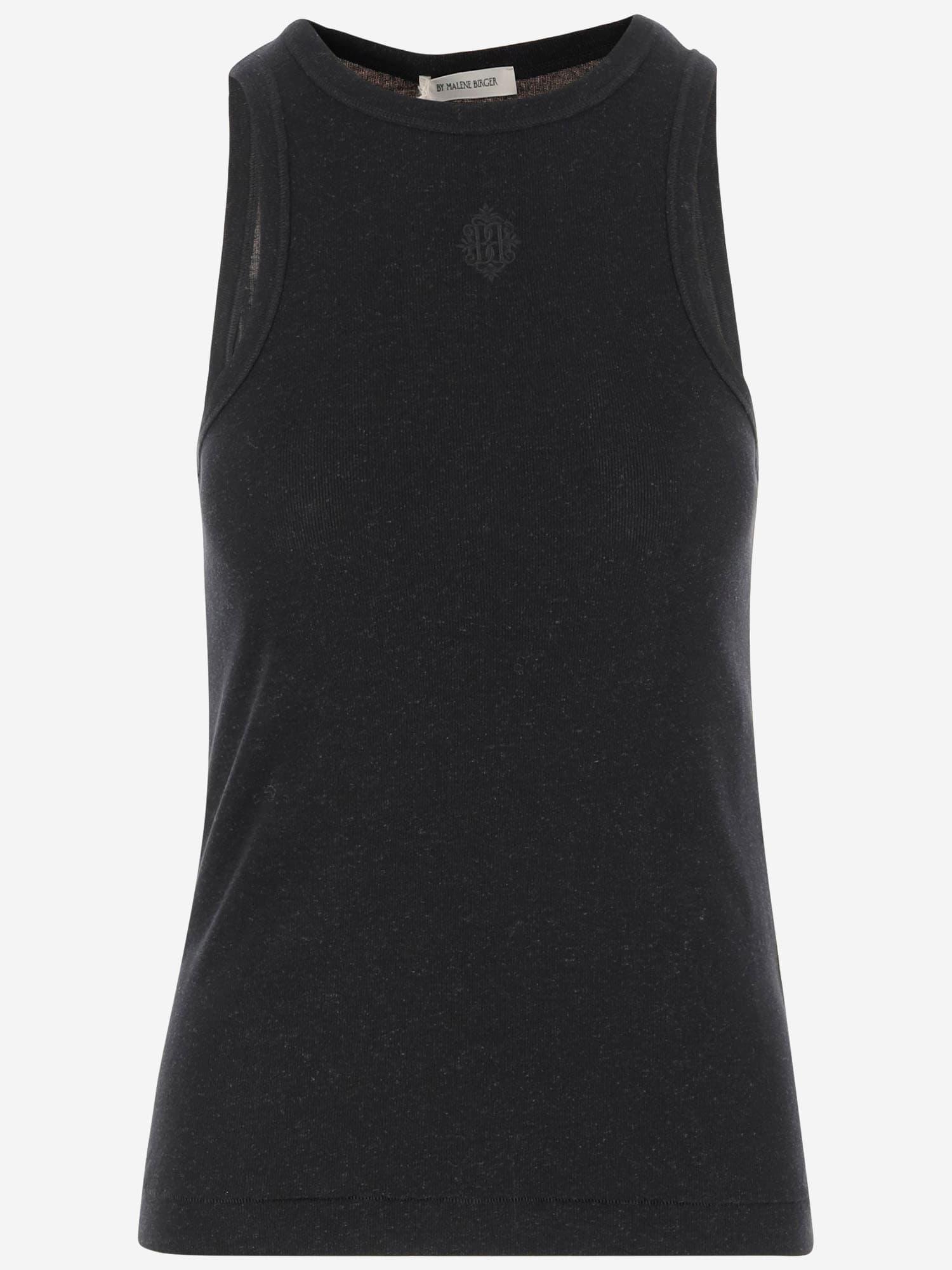 by malene birger lise tank top in lyocell blend