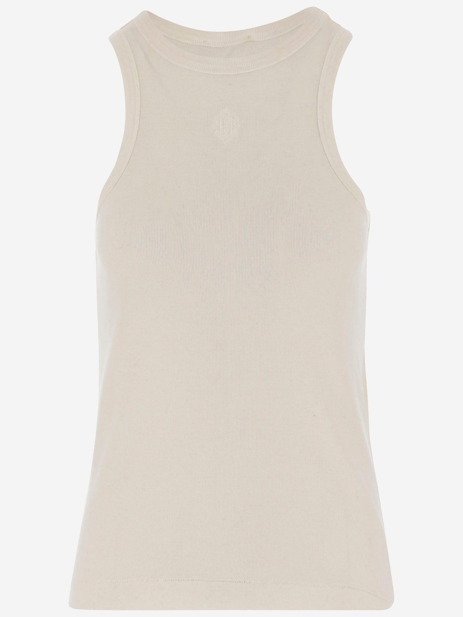 by malene birger lise tank top in lyocell blend