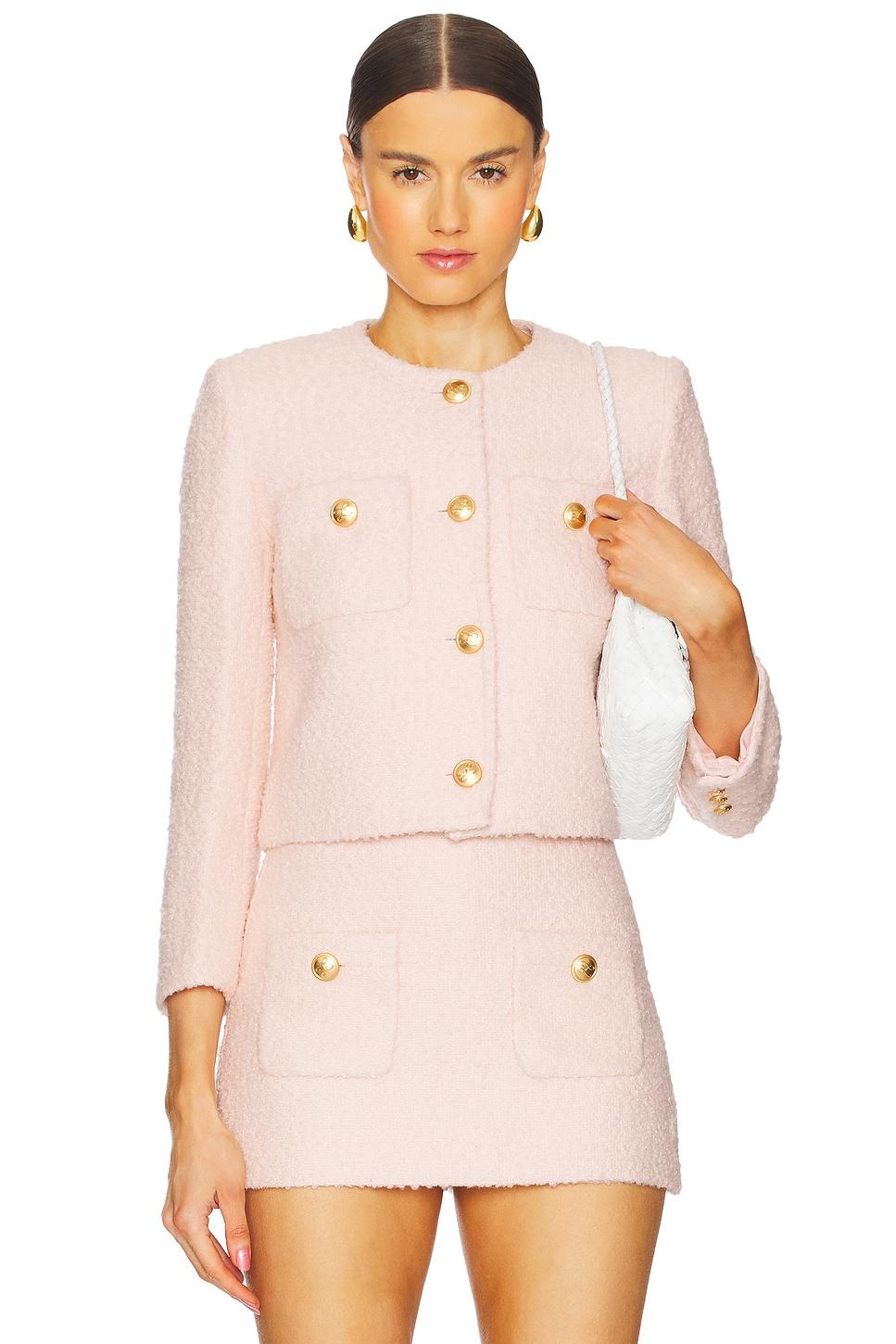 by marianna dapheen jacket in light pink