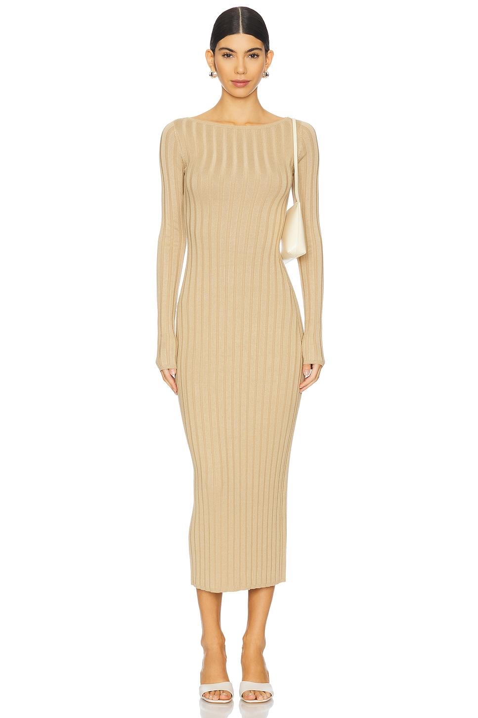by marianna kayce midi knit dress