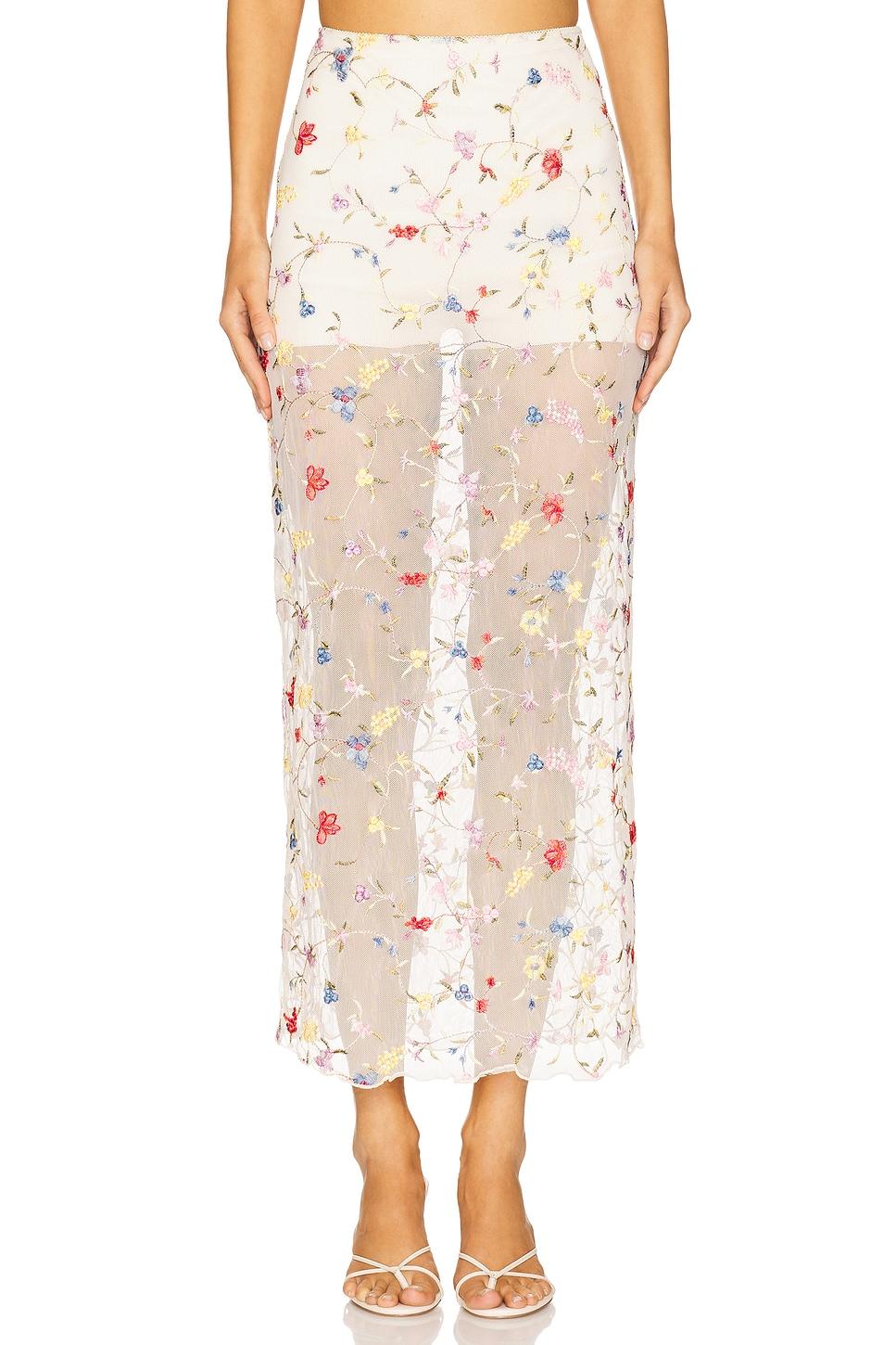 by marianna loreen midi skirt