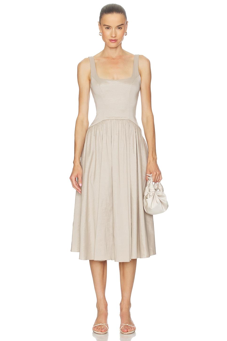 by marianna maricel midi dress