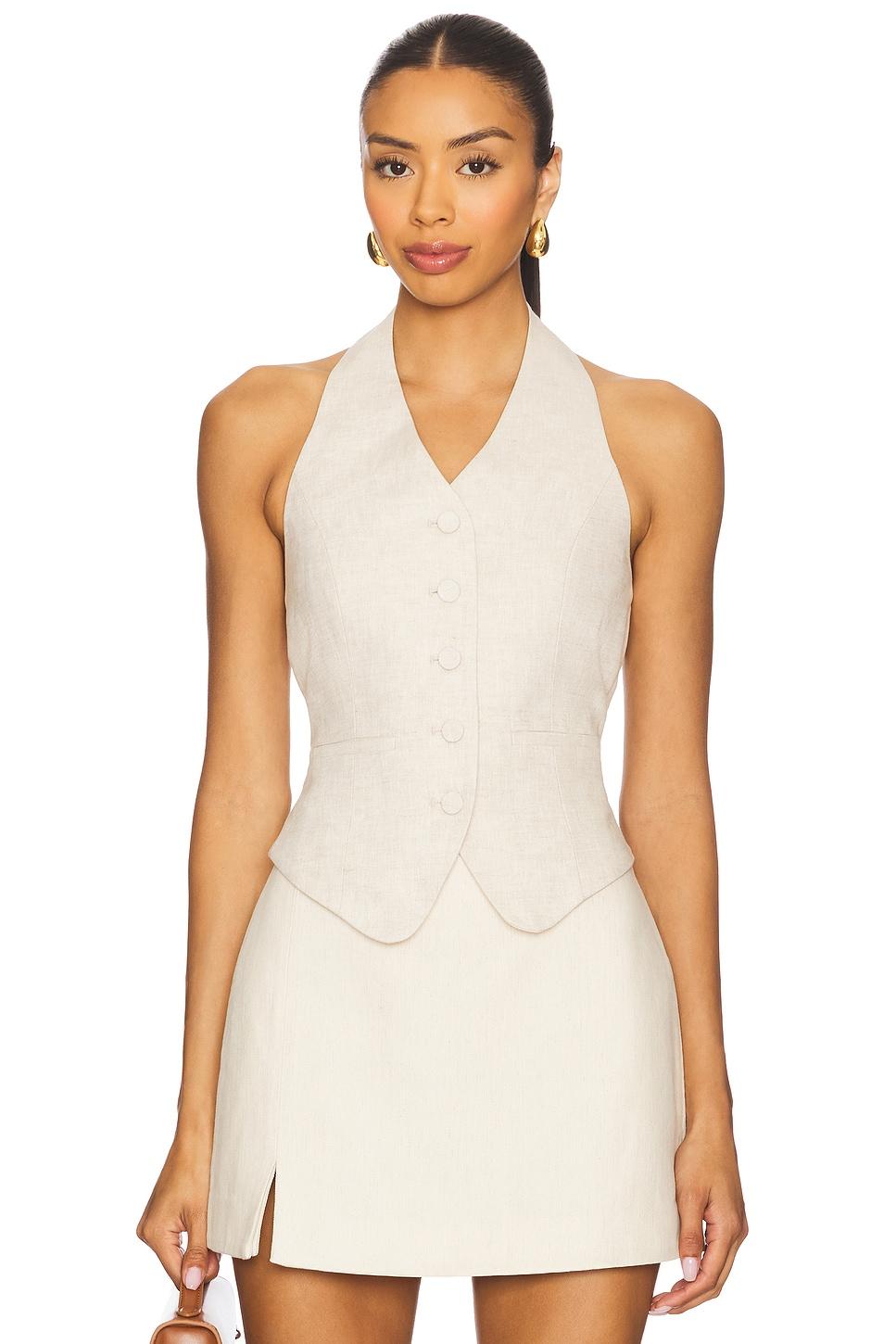 by marianna uma linen top