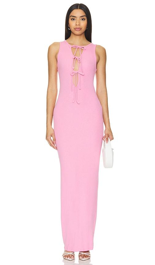 by.dyln bambi maxi dress in pink.