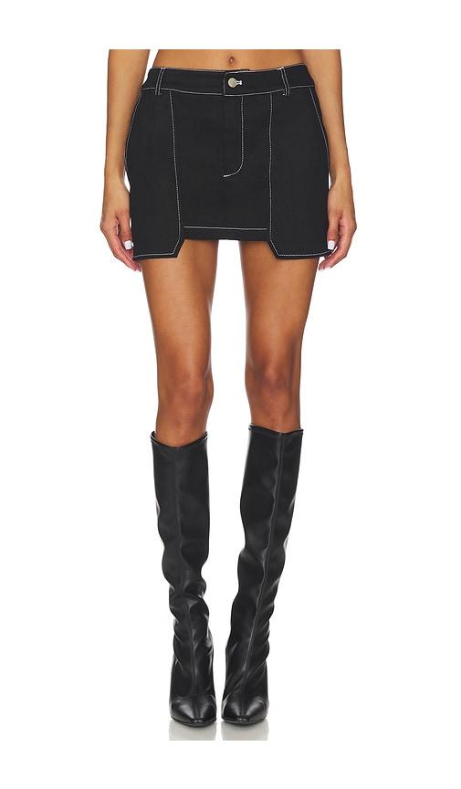 by.dyln cooper skirt in black.