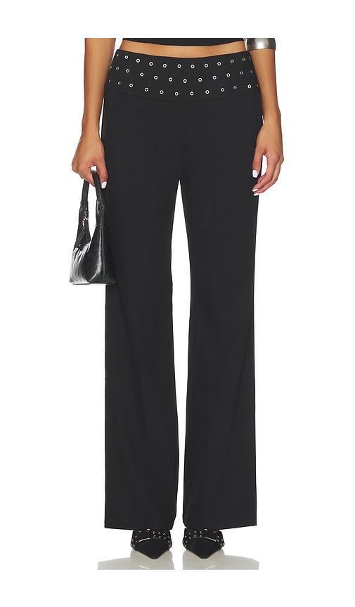 by.dyln reeves pant in black.