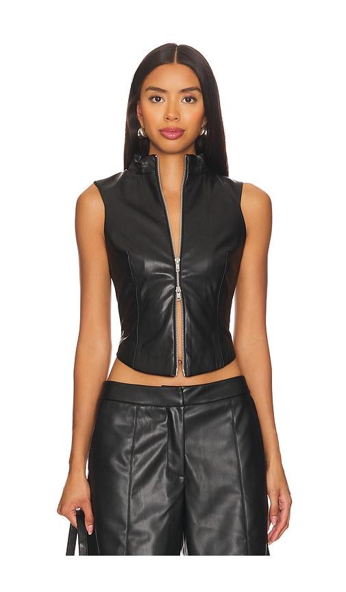 by.dyln stella vest in black.
