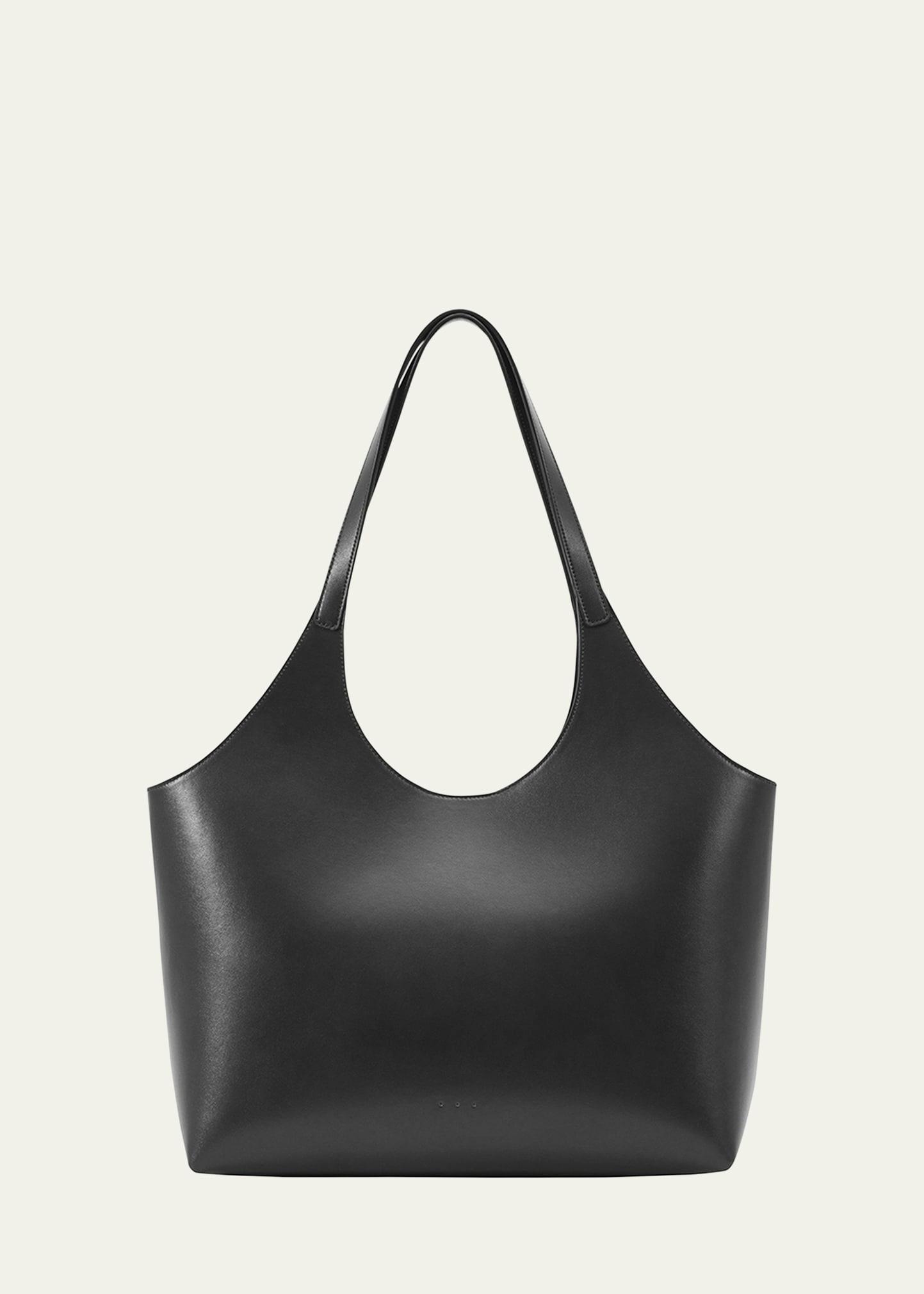 cabas smooth calfskin tote bag