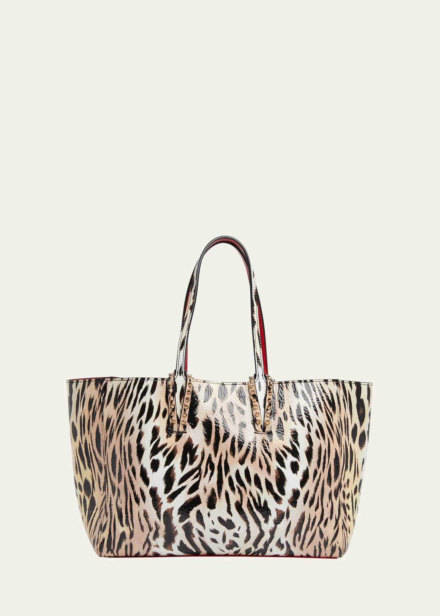 cabata gigi small cheetah naplak tote bag