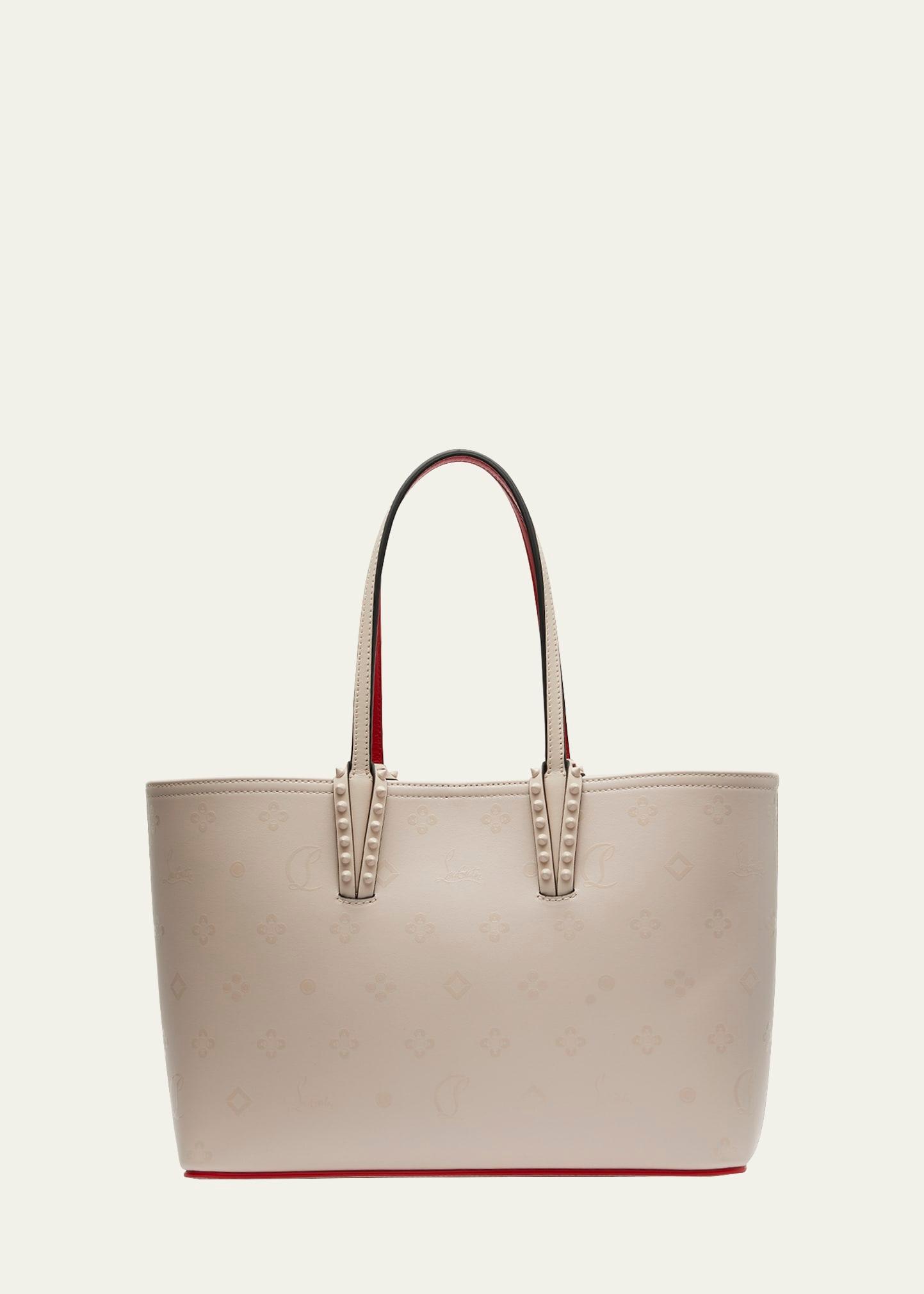 cabata small tote in loubinthesky print leather