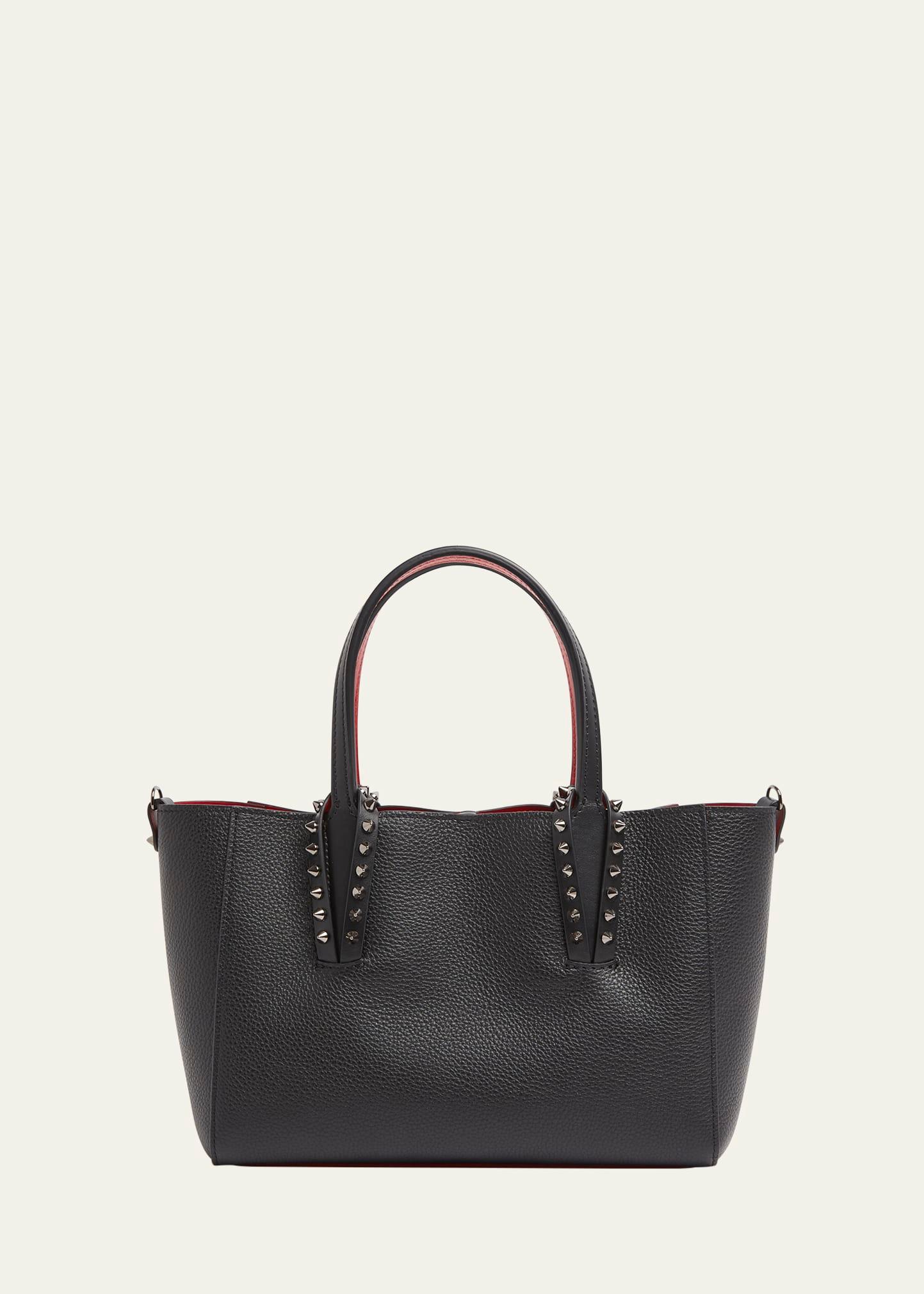 cabata soft east-west mini shoulder bag in grained leather