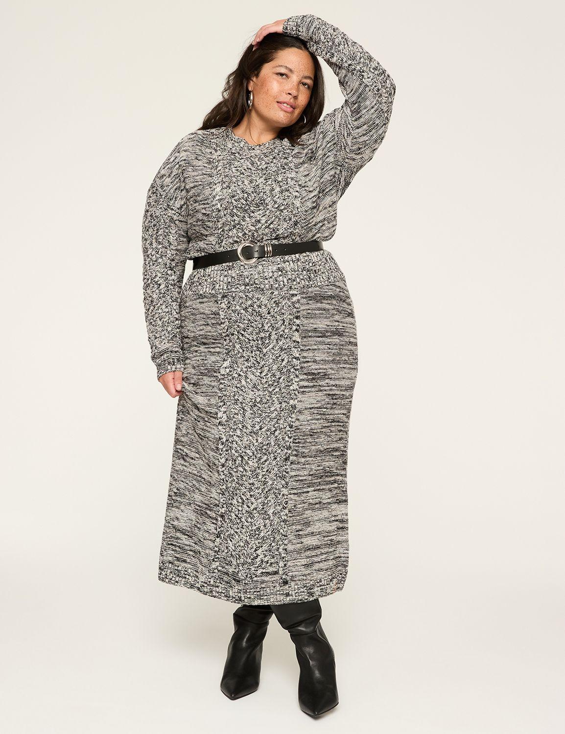 cable knit pullover sweater