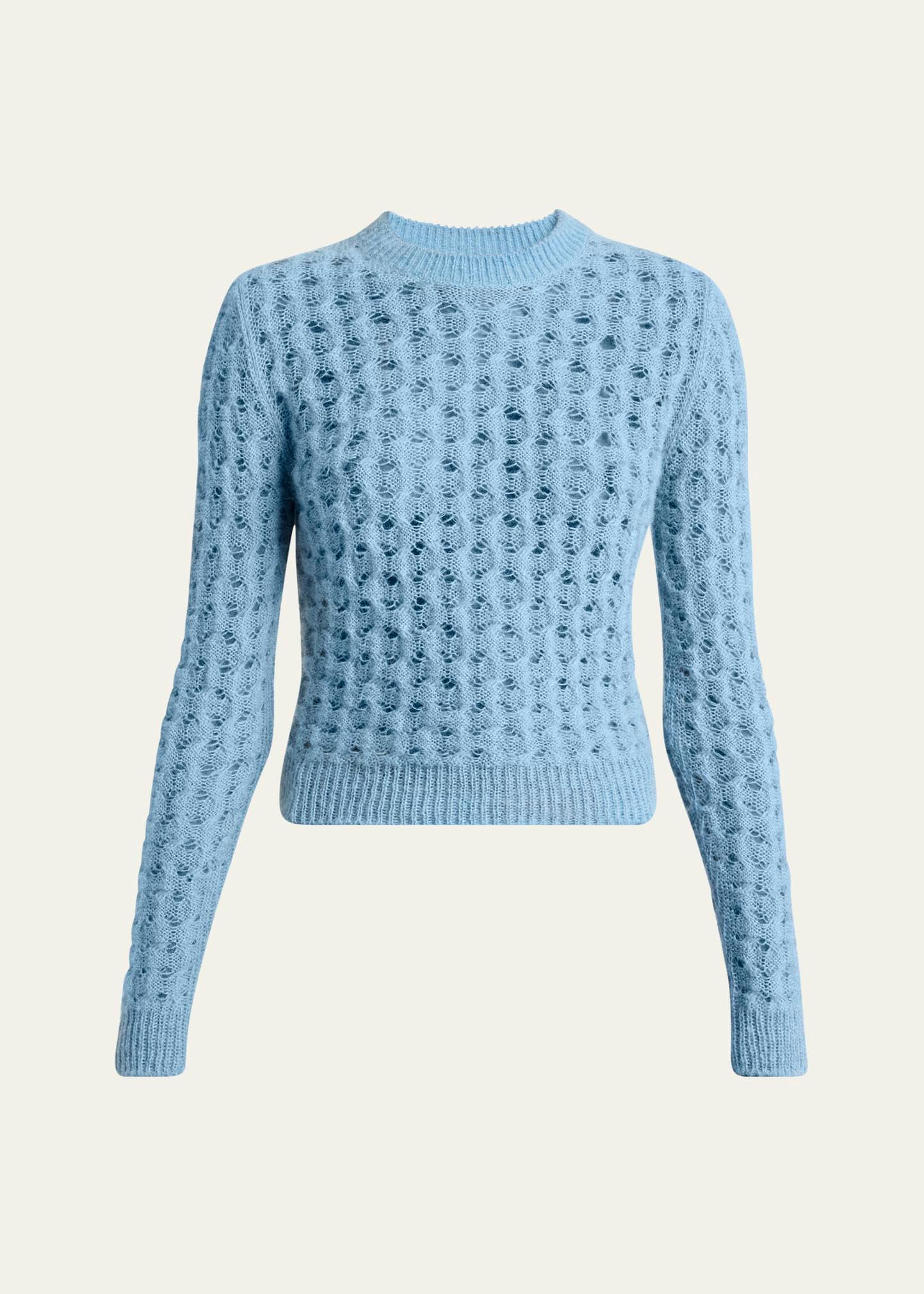 cable mohair sweater