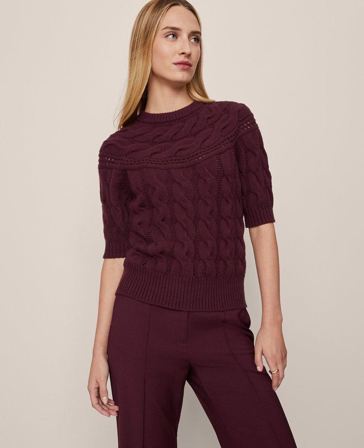 cable sweater