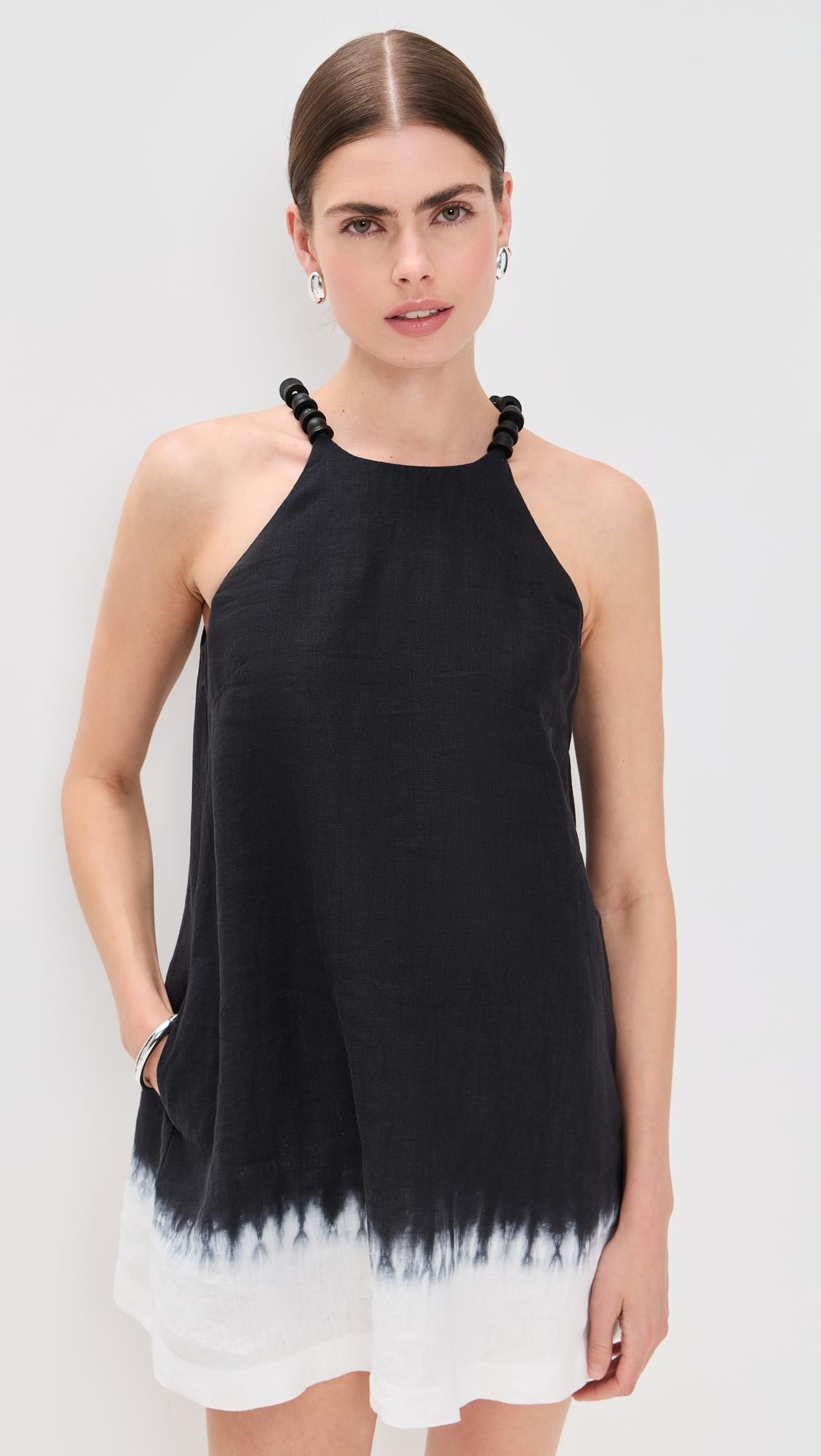 cabo linen dress