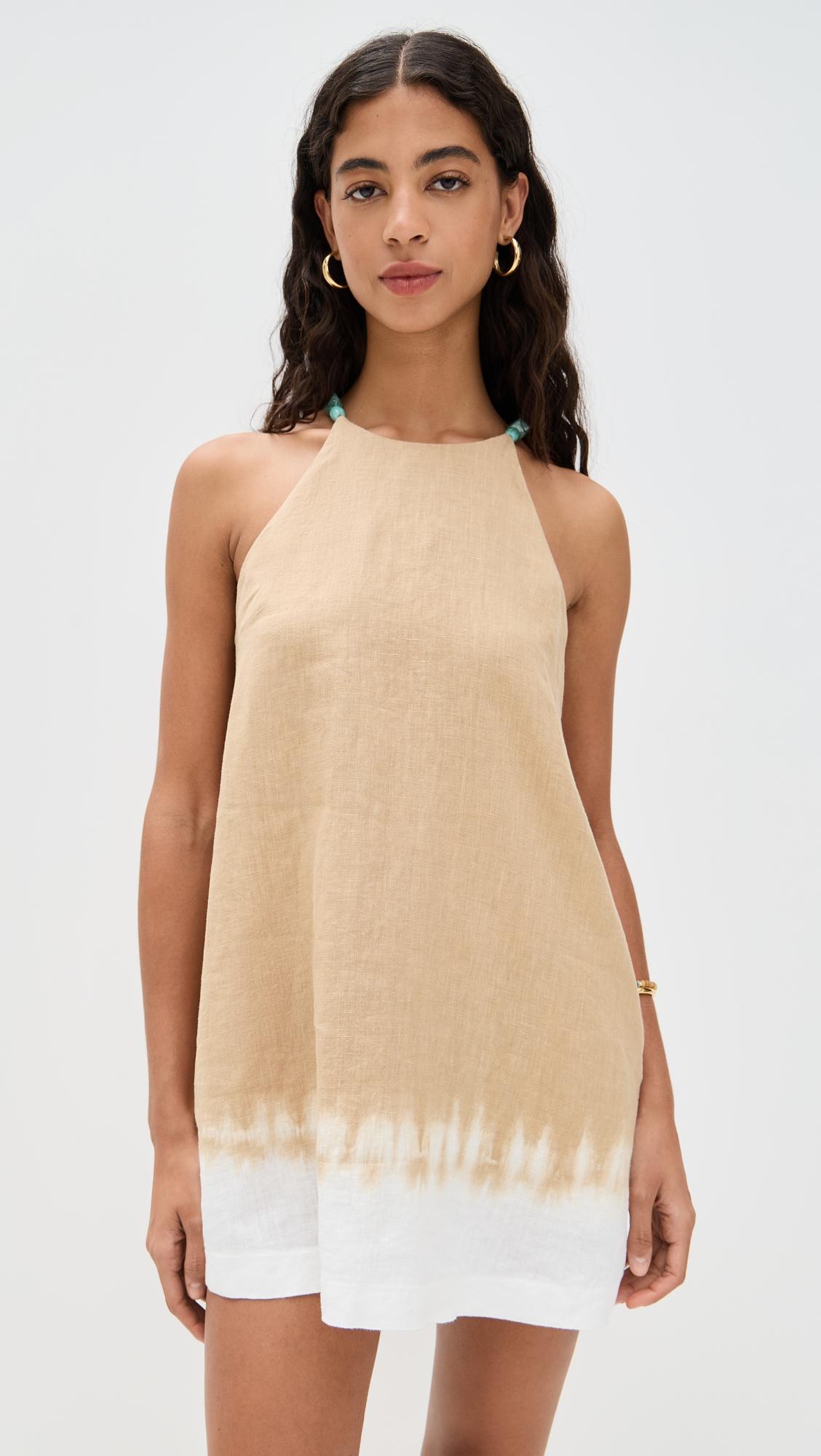 cabo linen dress