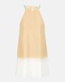 cabo tie-dye linen dress