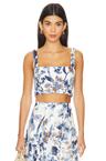 cacao cropped top