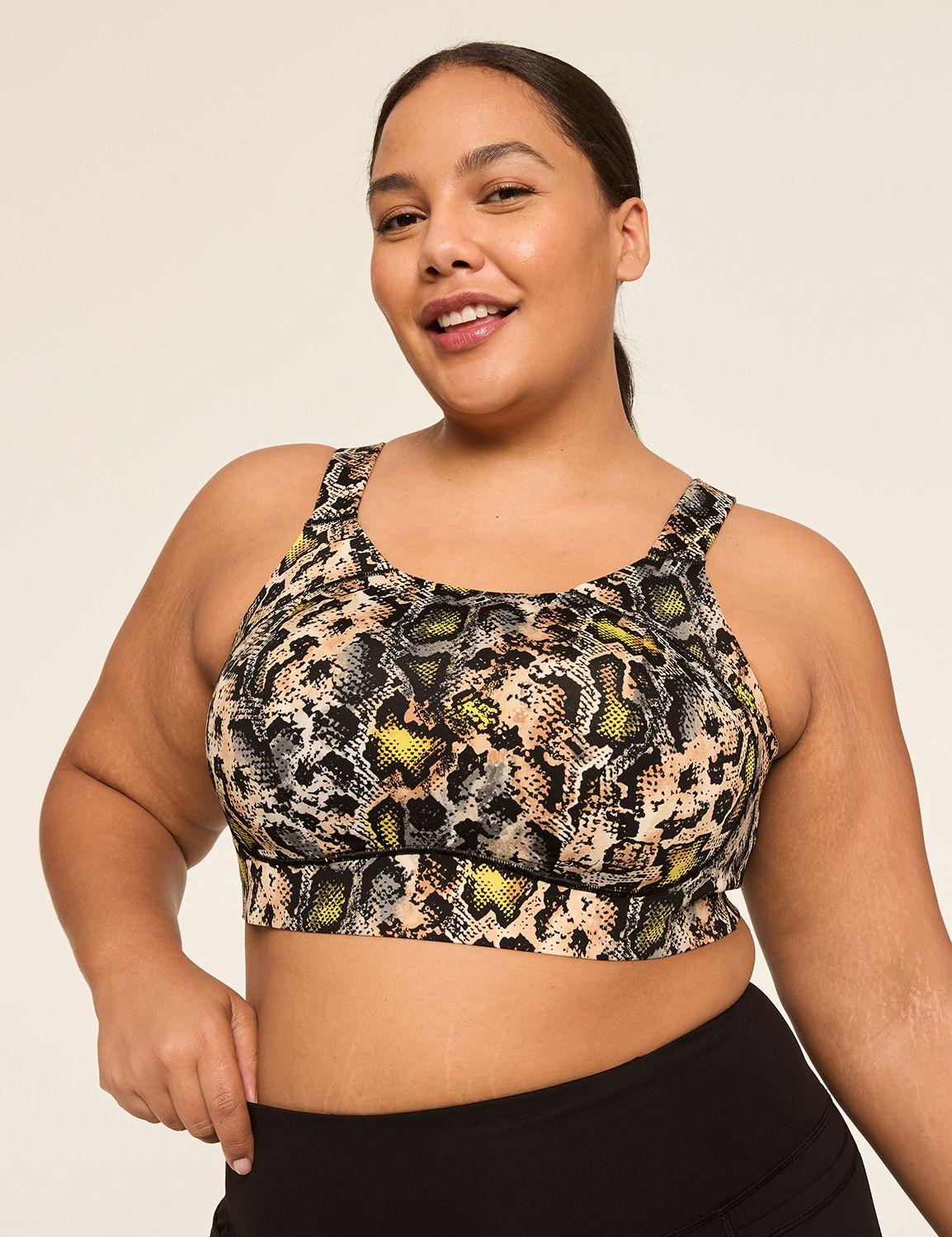 cacique max support high-impact underwire sports bra