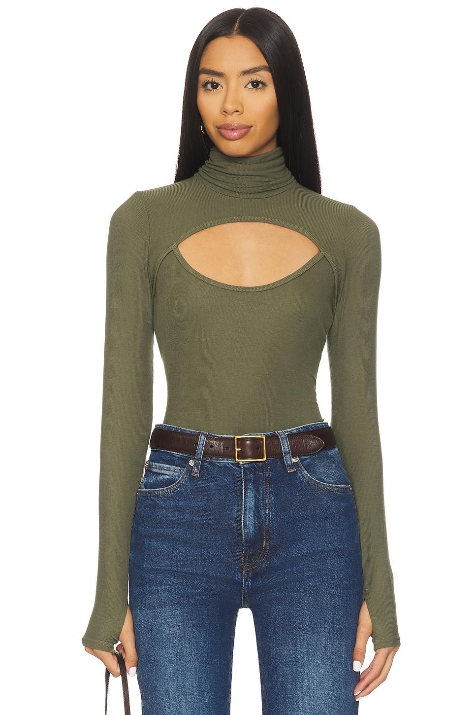 cade long sleeve turtleneck top