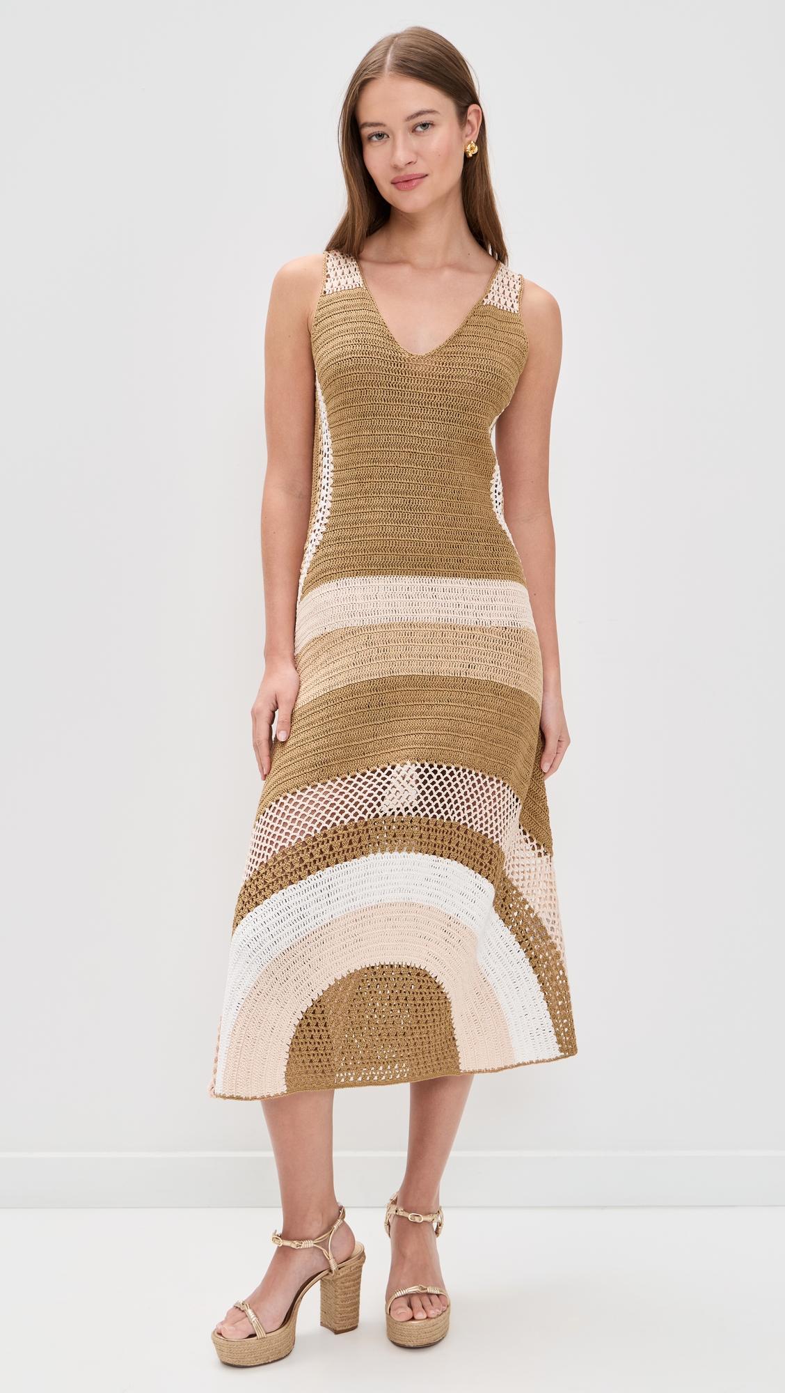 cadence crochet dress