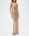 cadence satin maxi dress