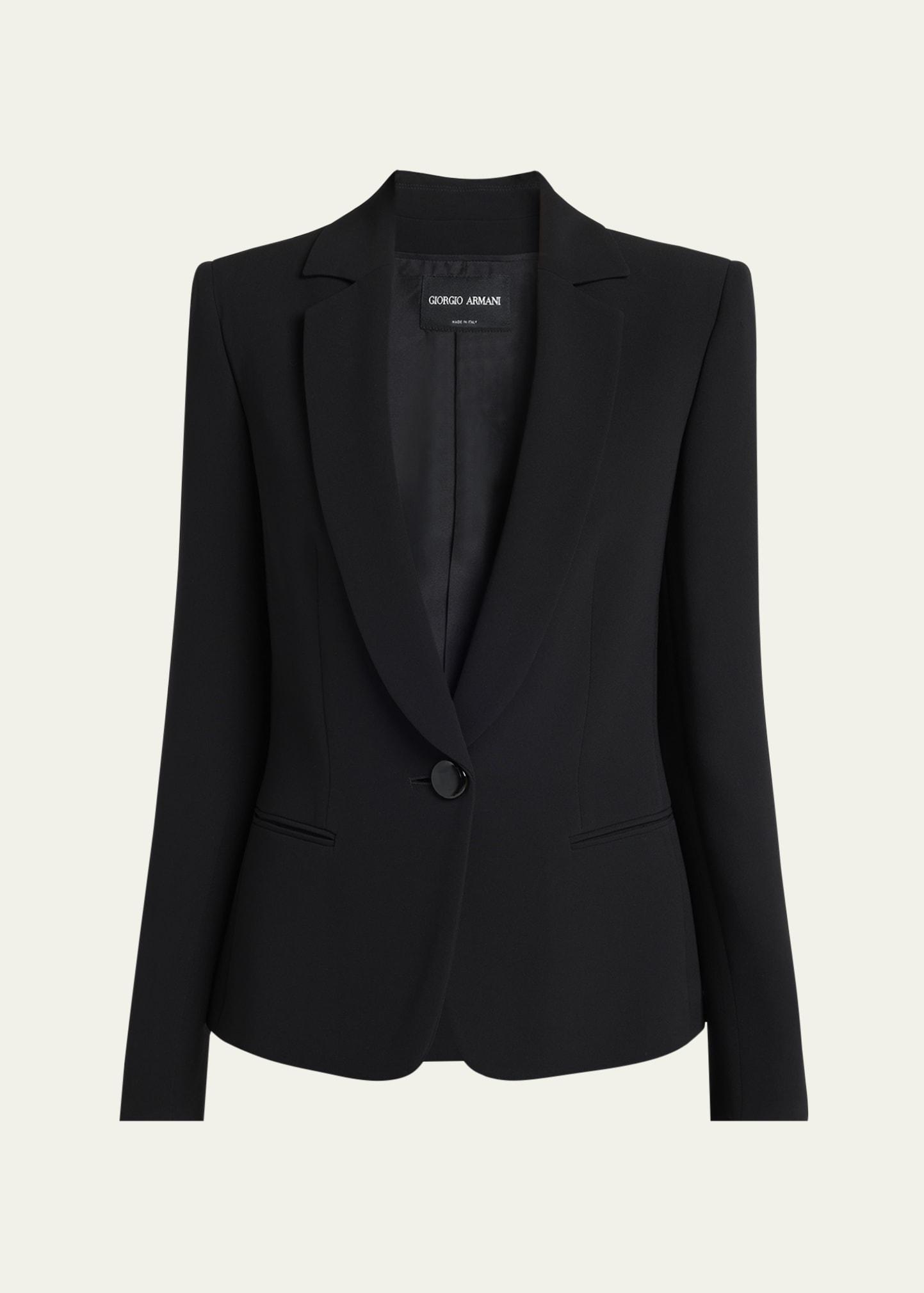cady tailored blazer jacket