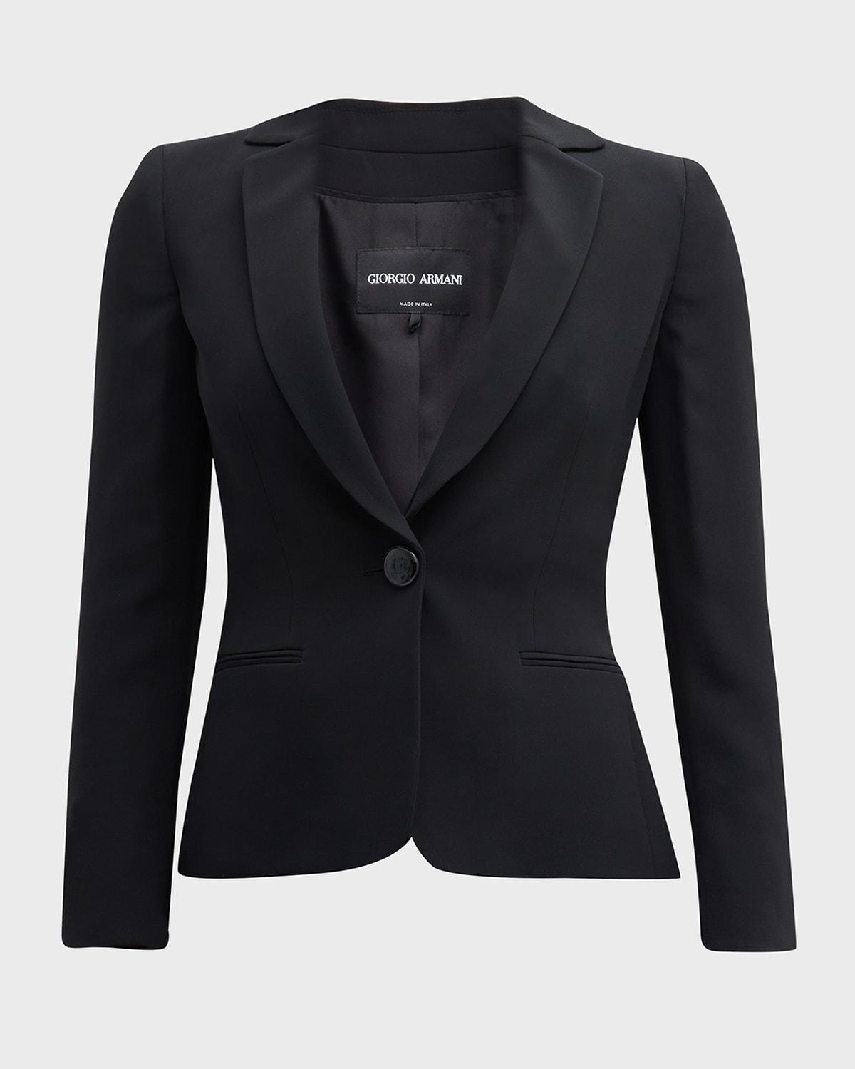 cady tailored blazer jacket