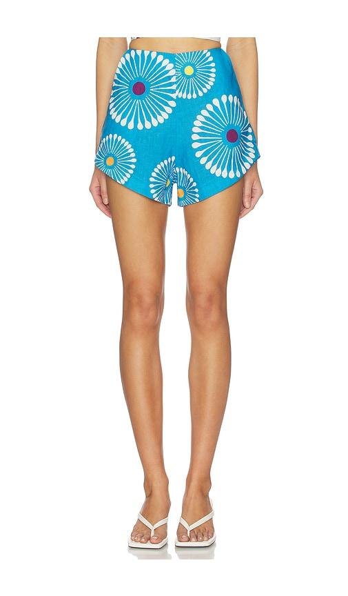 cala de la cruz bahamas short in blue.