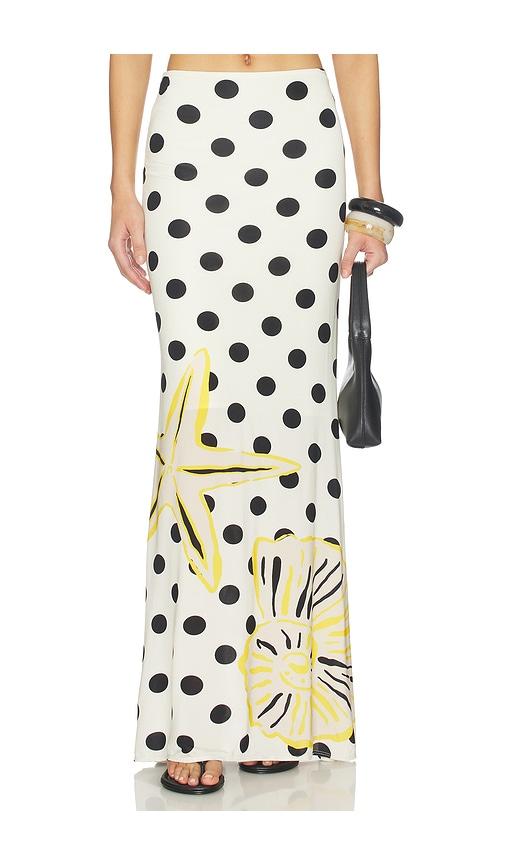 cala de la cruz halia skirt in cream.