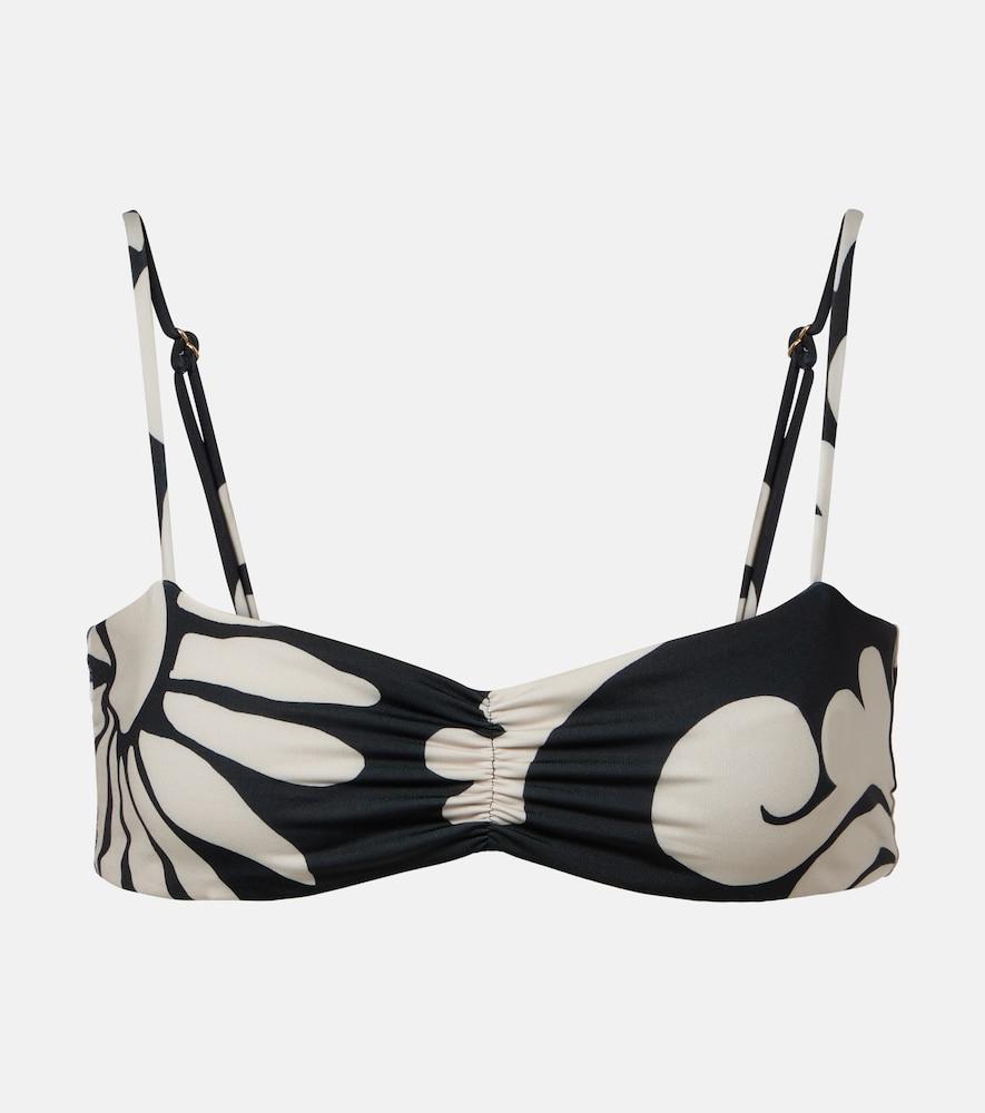 cala de la cruz lilo printed bikini top
