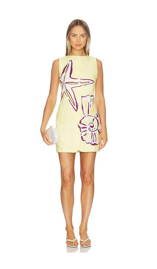 cala de la cruz rhoda dress in lemon.