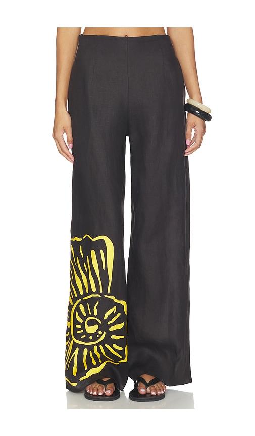 cala de la cruz toya pants in black.
