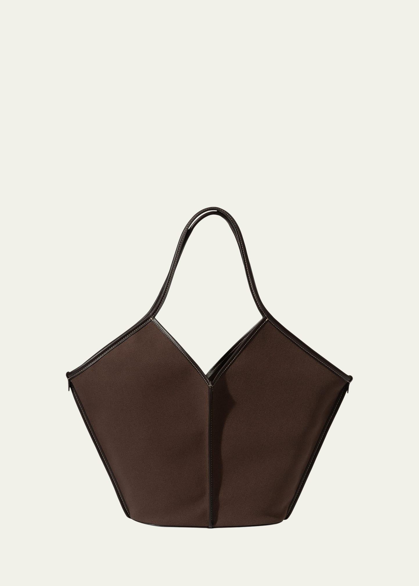 calella bicolor organic cotton tote bag