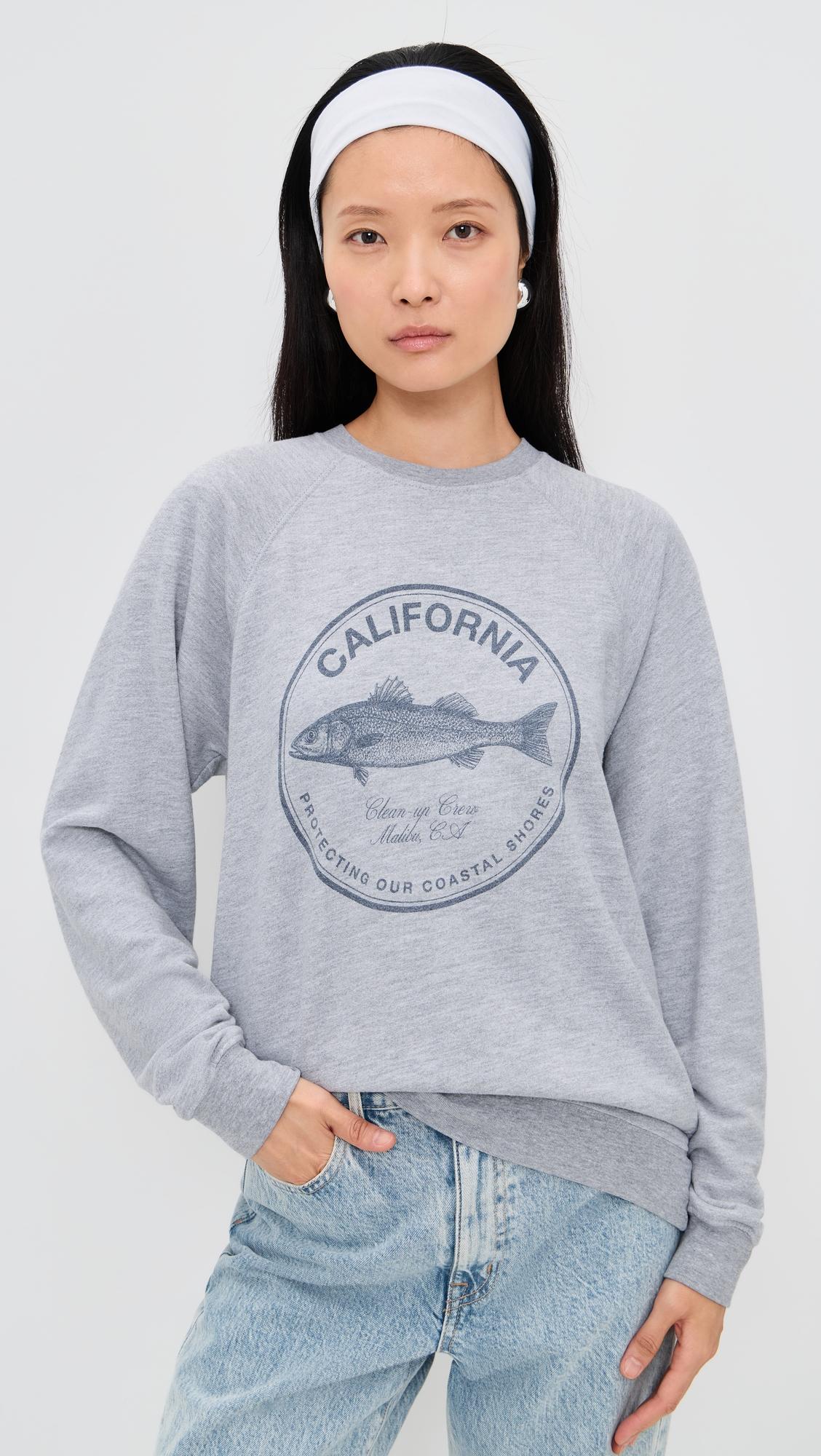 california clean up sweatshirt