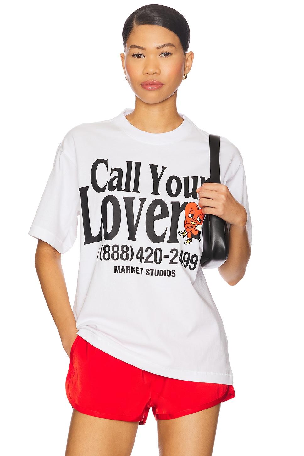 call your lover t-shirt
