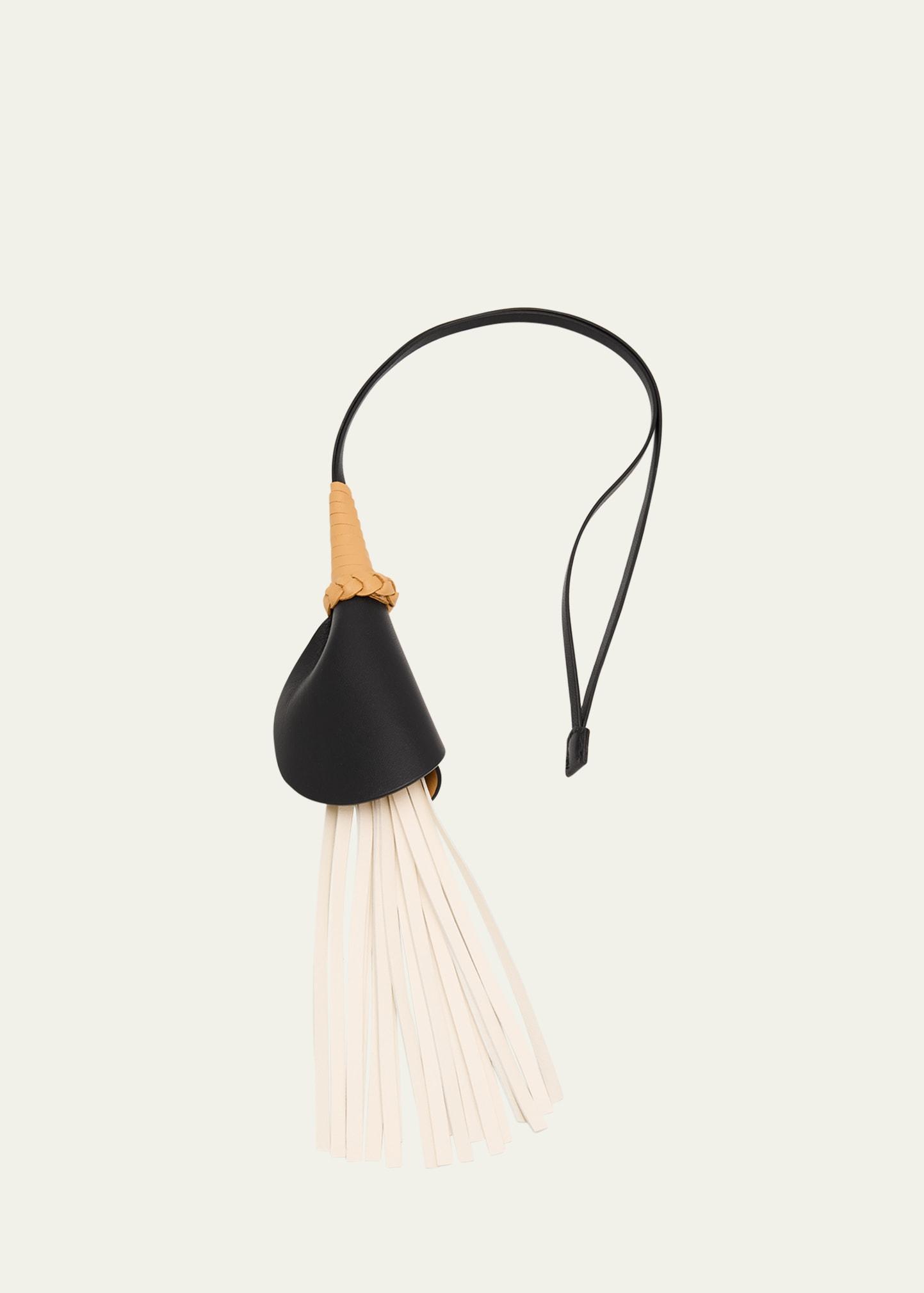 calla leather bag charm