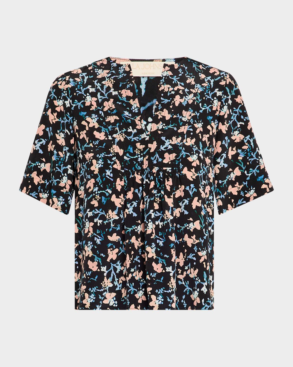 calla short-sleeve top